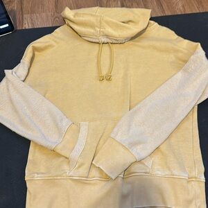 BKE mustard, yellow hoodie lightweight